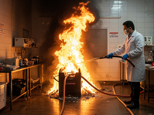 Laboratórios que apagam incêndios não crescem. Só sobrevivem.
