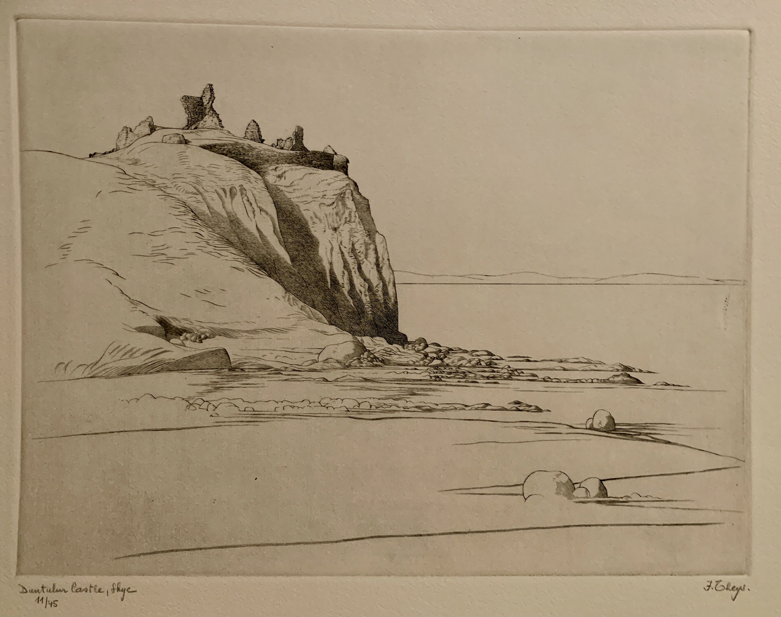 Freddy Theys - Duntulm Castle