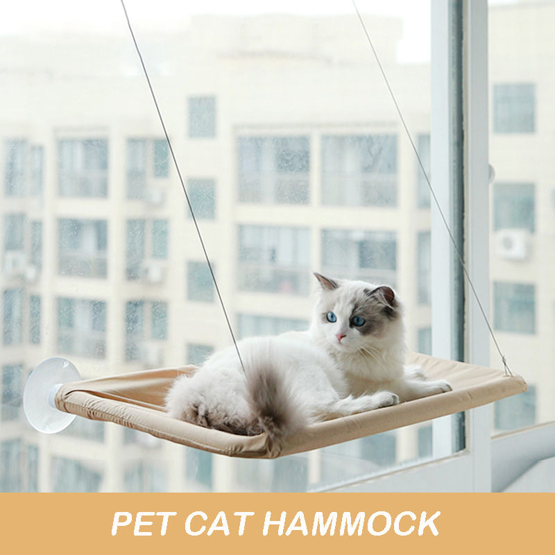 SkyNest™ Window Cat Hammock – The Perfect Sunny Spot for Every Nap