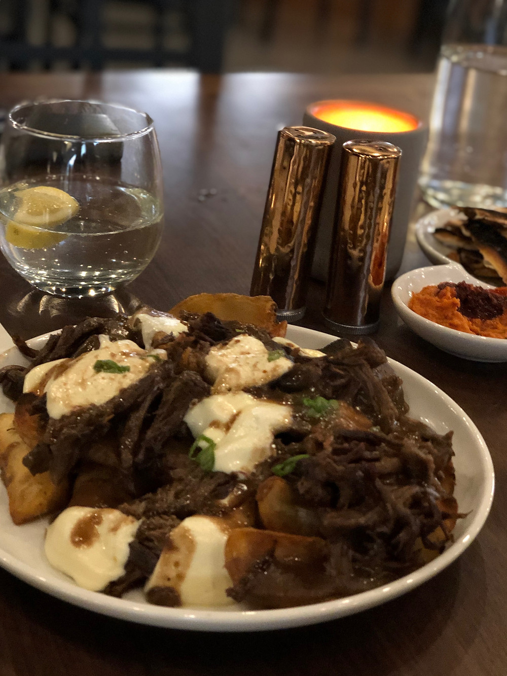 Poutine at Andy's Live Fire in Fort Lauderdale