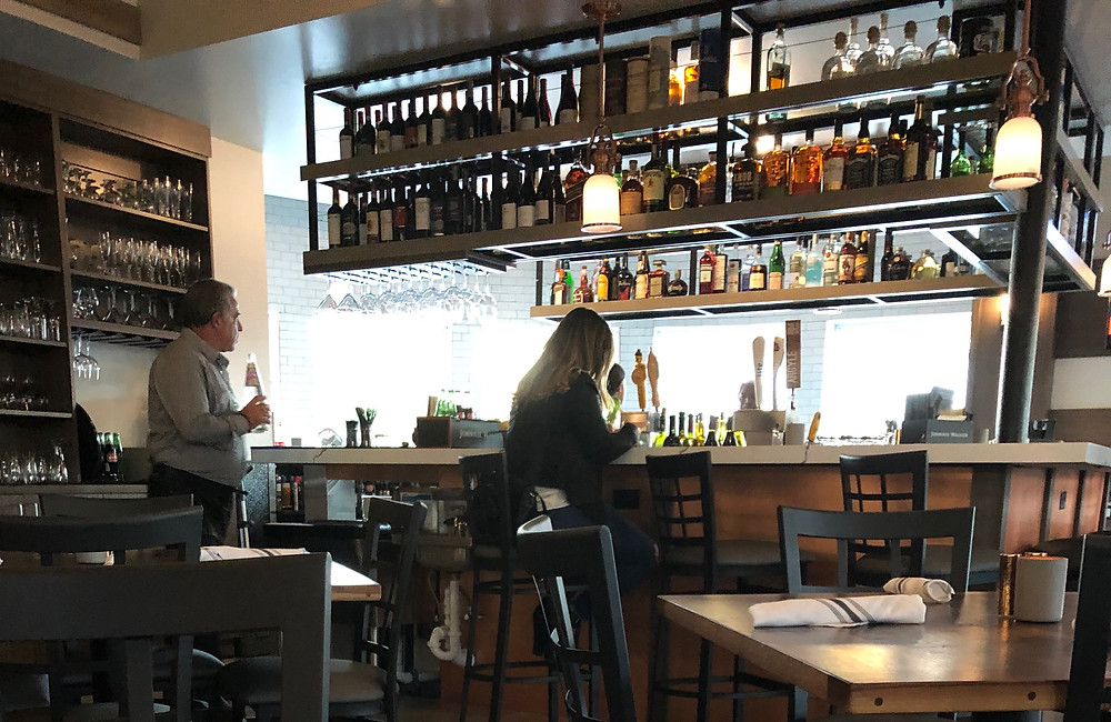 Modern Interior at Andy's Live Fire Grill & Bar