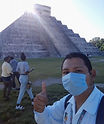 Selfie photo in Chichen Itza