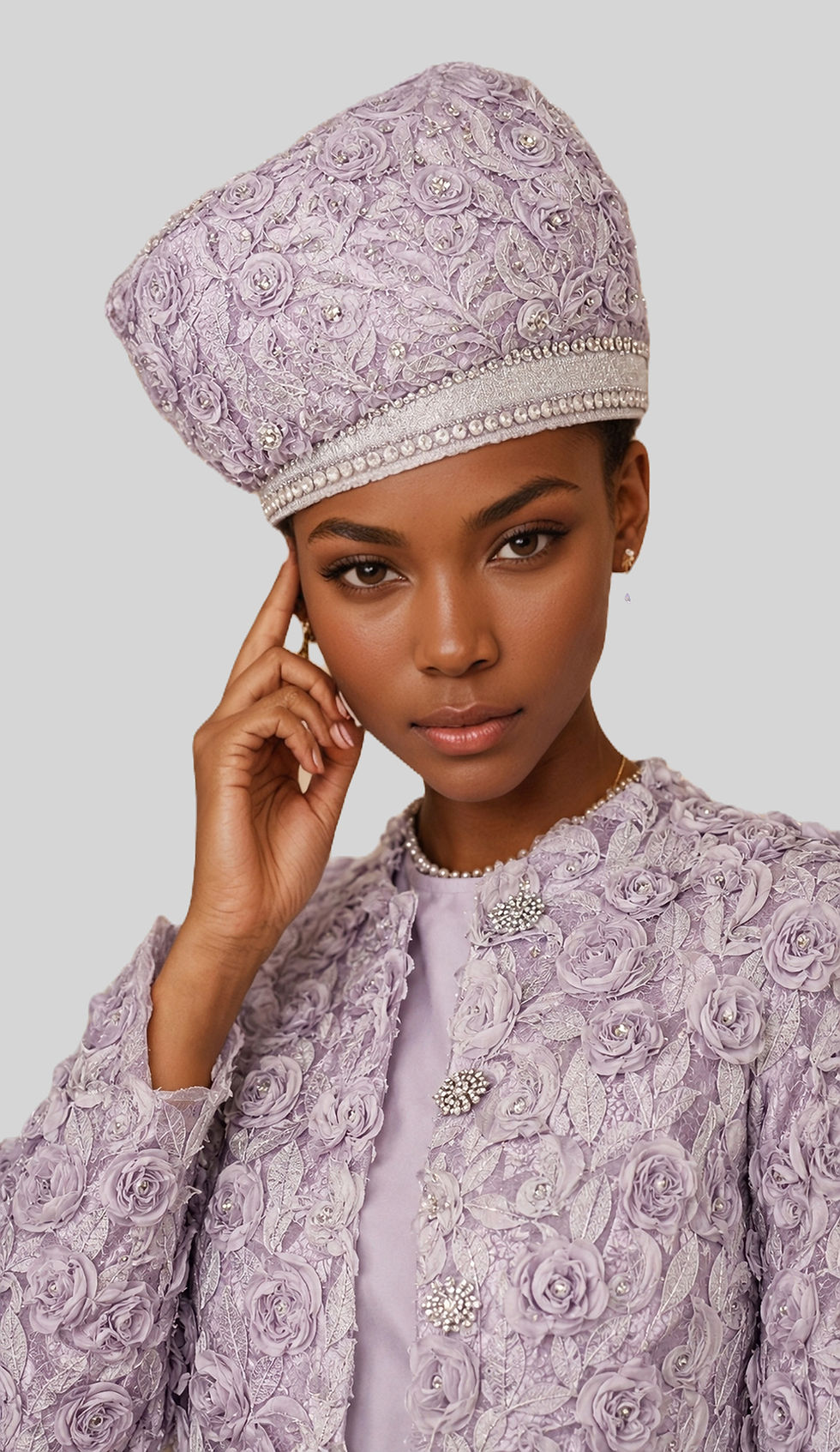 Miniatura: Adrian Dana Rhinestone Hat