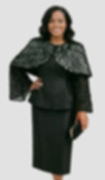 Black Mini Cape Set