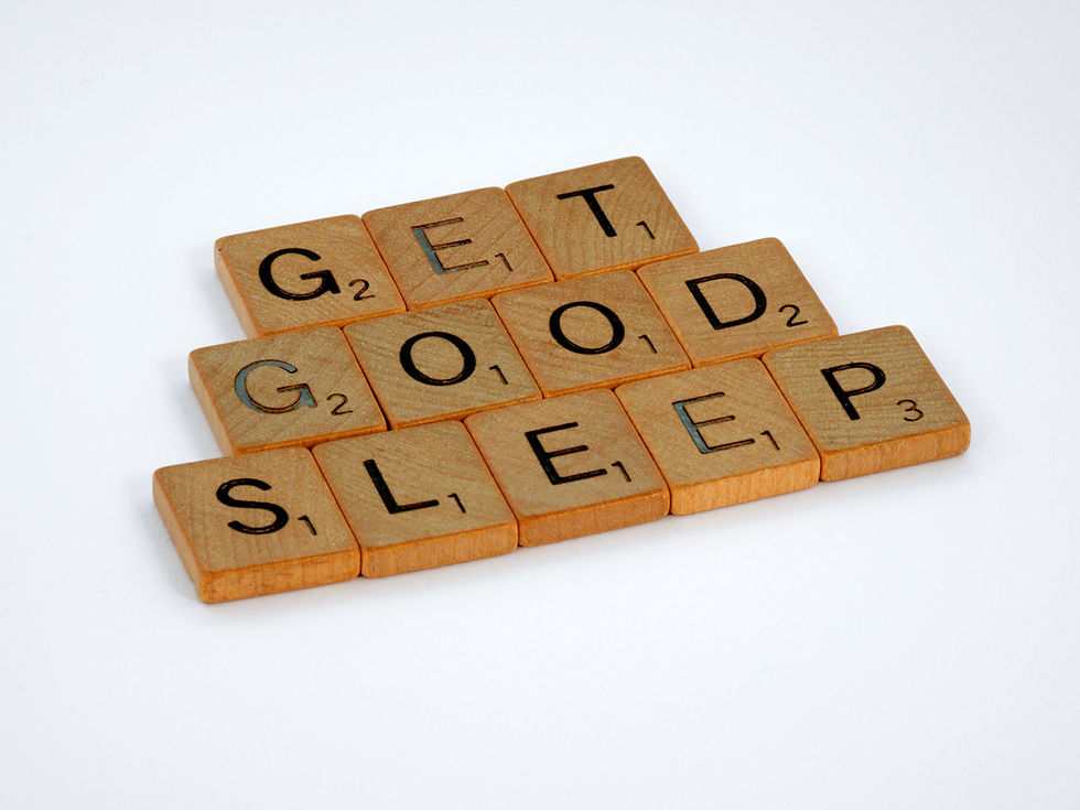 good sleep routine ideas