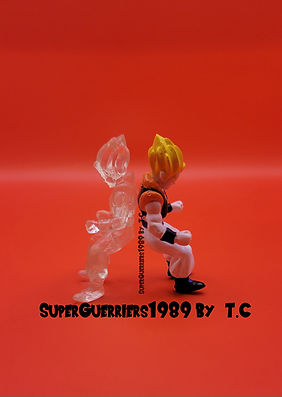 gogeta transparente , translucide dragonball ab toys 1989