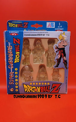 Figurine transparente , translucide dragonball ab toys 1989