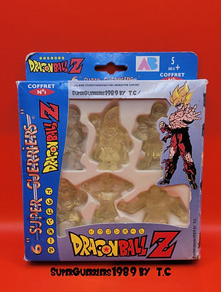 Figurine transparente , translucide dragonball ab toys 1989