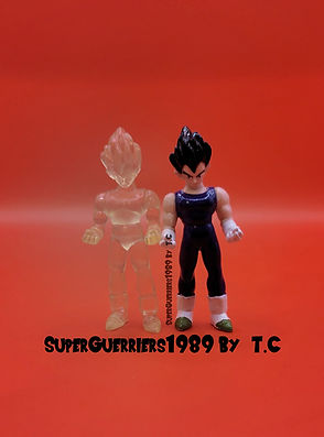 vegeta transparente , translucide dragonball ab toys 1989