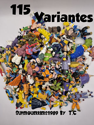Variantes figurines dragonball AB toys 1989