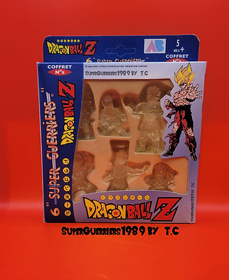 Figurine transparente , translucide dragonball ab toys 1989