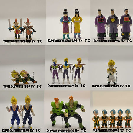 Variantes figurines dragonball AB toys 1989