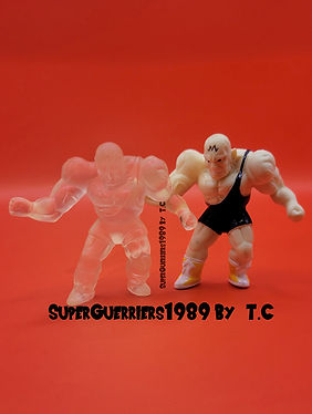 Figurine transparente , translucide dragonball ab toys 1989