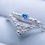 Thumbnail: Tiny Bubbles Gemstone Stacking Ring