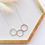 Thumbnail: Silver Hexagon Trio Necklace
