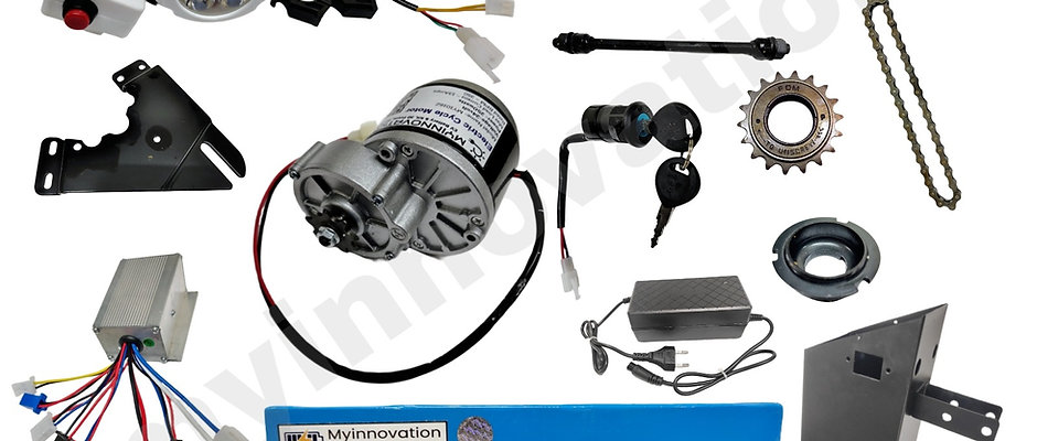 30km+ Range Electric Cycle Conversion Kit, 24v 250Watts Motor, Lithium Battery