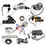 Thumbnail: 24volt 250watts Electric Cycle Full Kit with Lithium Battery Charger