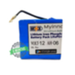 12volt 6AH Solar Inverter UPS Lithium Phosphate LifePO4 Battery Pack