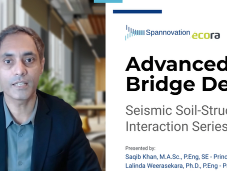 New Biweekly Series: Advanced Bridge Design and Seismic Soil-Structure Interaction
