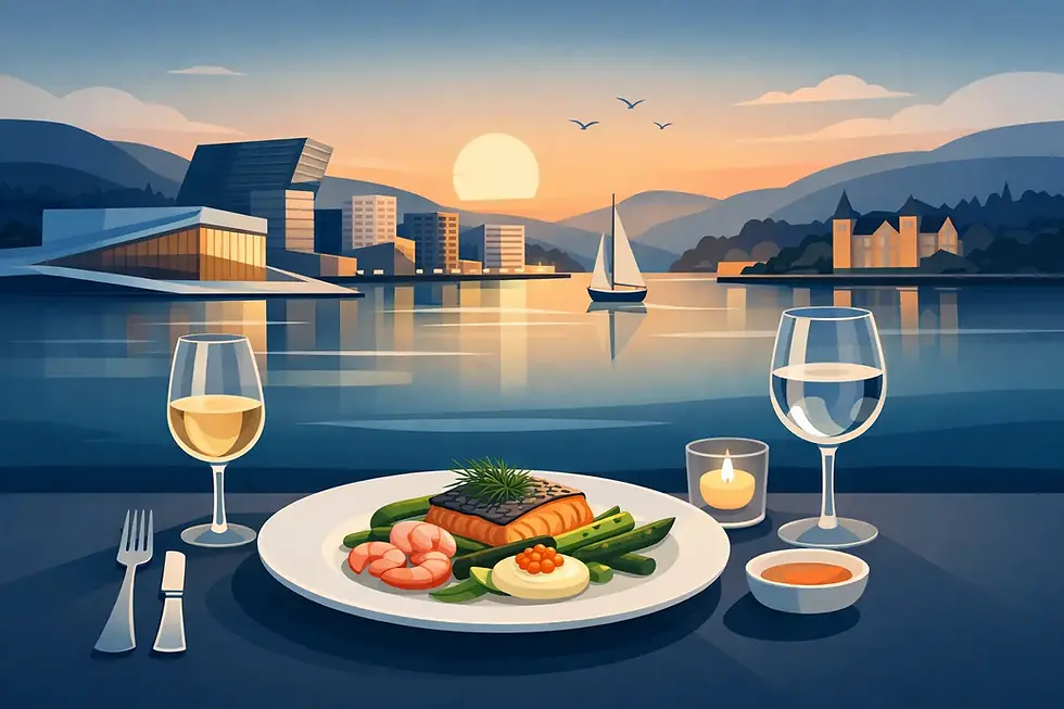 Nordic Seafood Fine Dining in Oslo