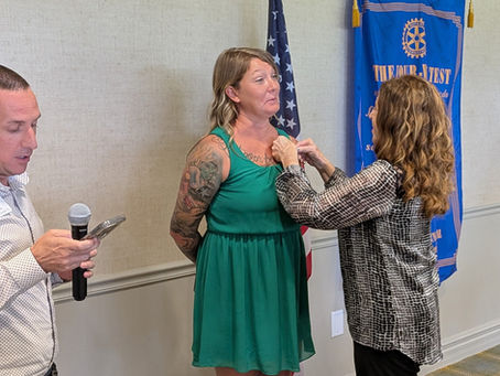 THE Rotary Club of Dunedin Welcomes New Member Allison Walton