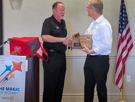 Recognition of Our Immediate Past President