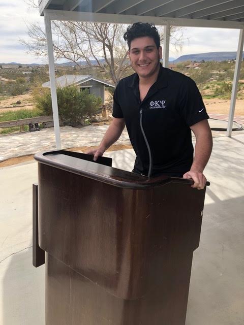 Lectern Delivery Day