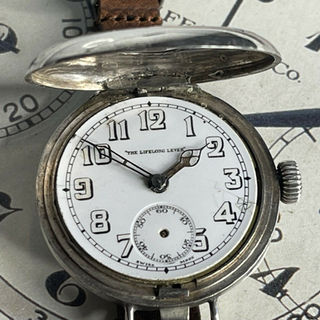 The Lifelong Lever (Helvetia) Watch. From 1918 with 12 ligne movement.