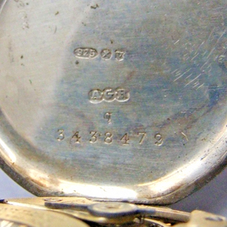 Thomas Russell & Son Watch made by Helvetia with adapted AS 137 movement and hallmarks and Helvetia serial number for 1926.