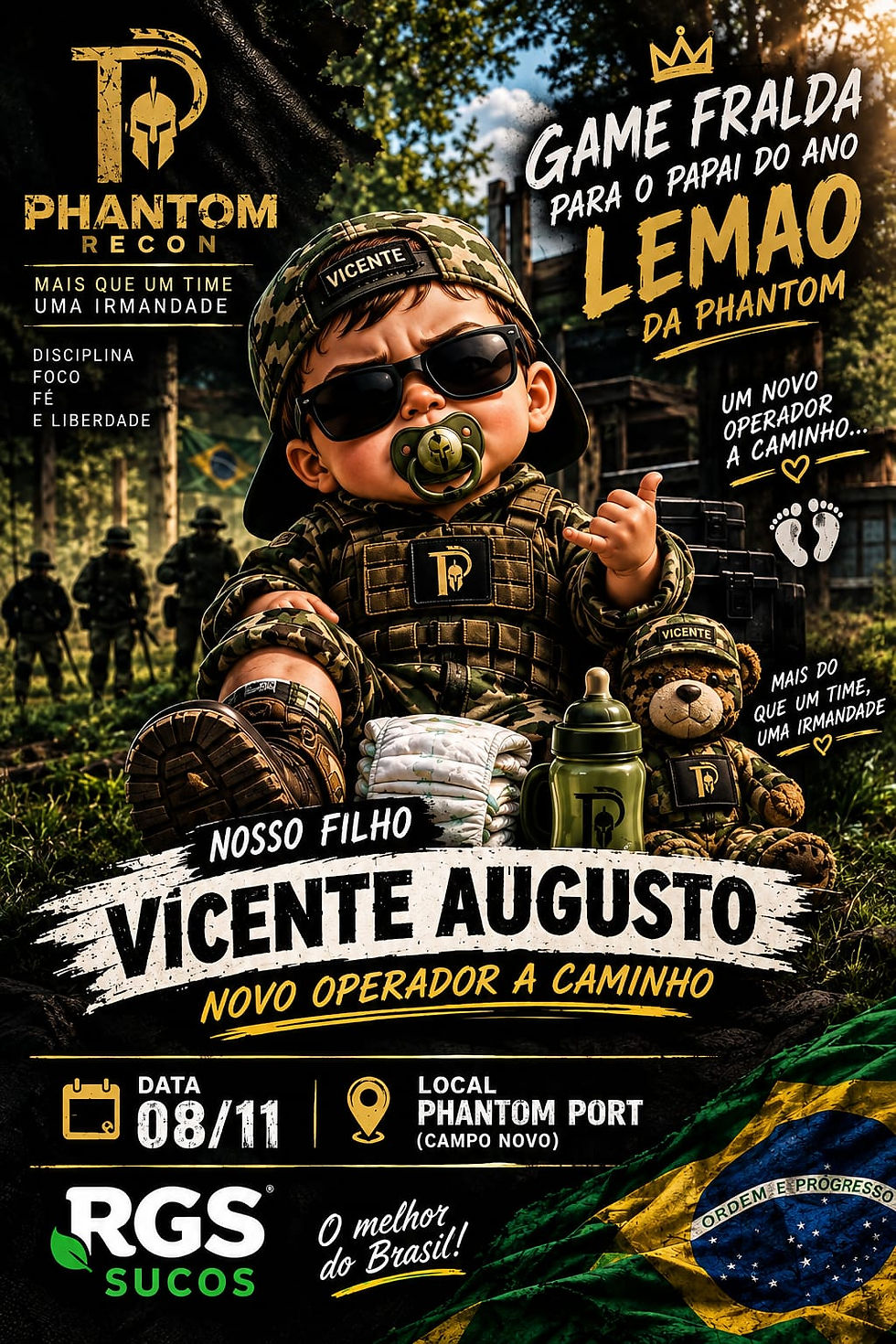 Game Fralda do Vicente filho do Lemão da Phantom