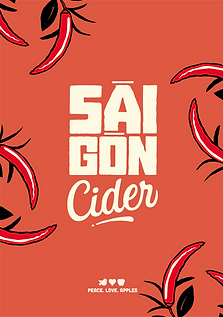 Saigon cider chilli background