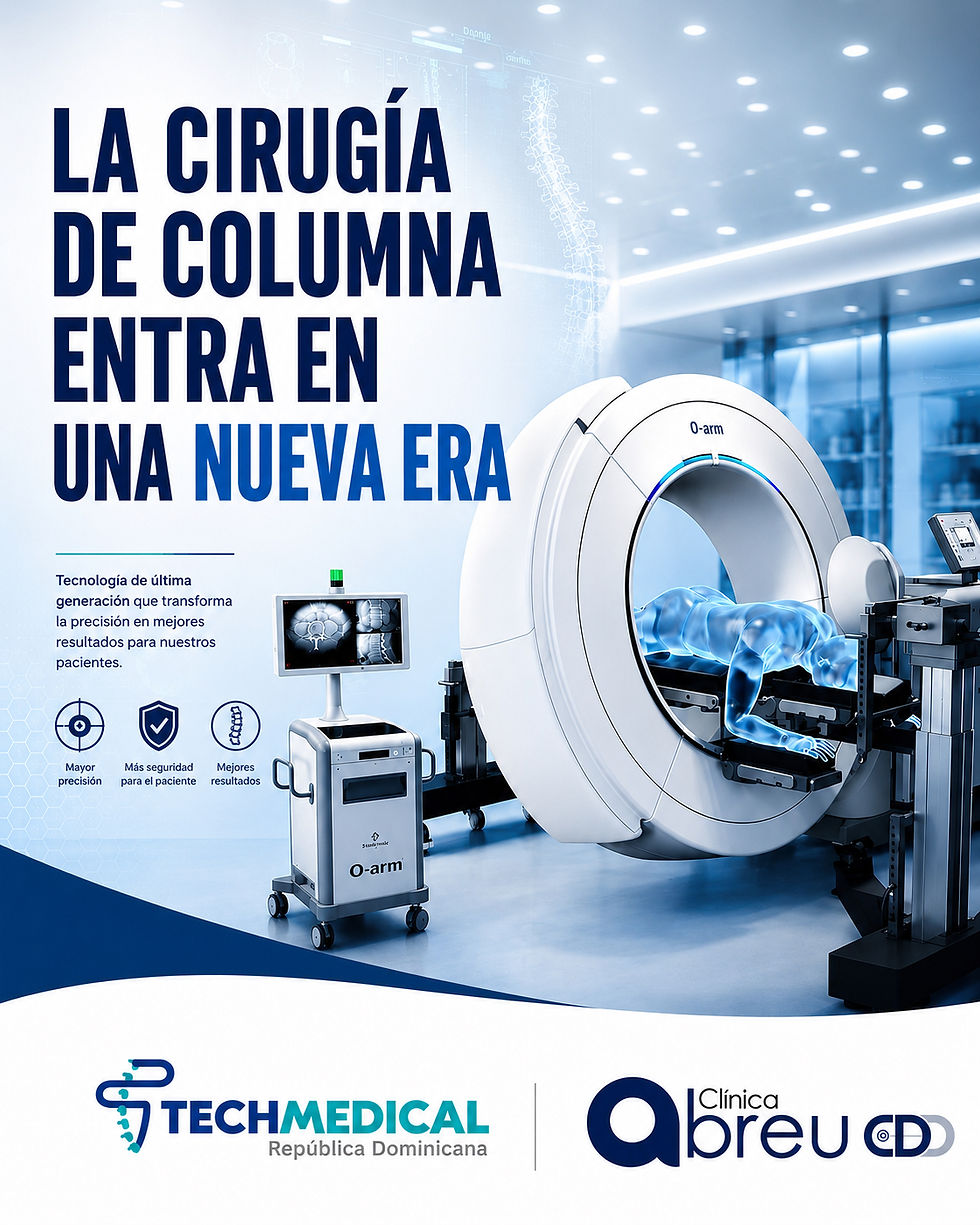 Clínica Abreu introduce el sistema O-arm® en cirugía de columna en República Dominicana