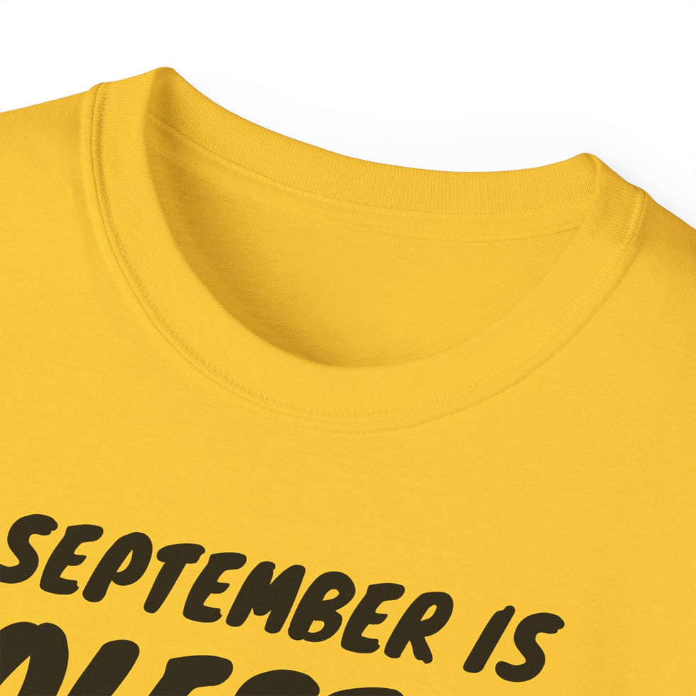 Thumbnail: September is Cholesterol Education Month Tshirt