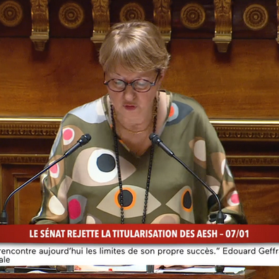 AESH : Le Sénat, idiot utile d'une mascarade politique ?