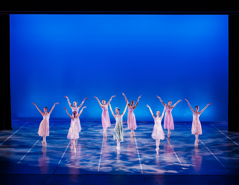 OBT dancers in Christopher Stowell's "Mendelssohn Dances" by Into Dust Photography