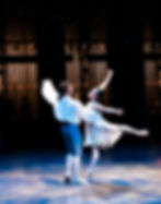 Happily Ever After: Pacific Northwest Ballet principal dancers Leta Biasucci and Lucien Postlewaite as Cinderella and her Prince, in Kent Stowell’s Cinderella. Photo © Angela Sterling.