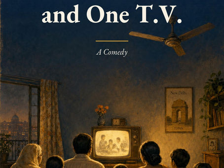 A Family of Seven and One T.V., my debut novella...