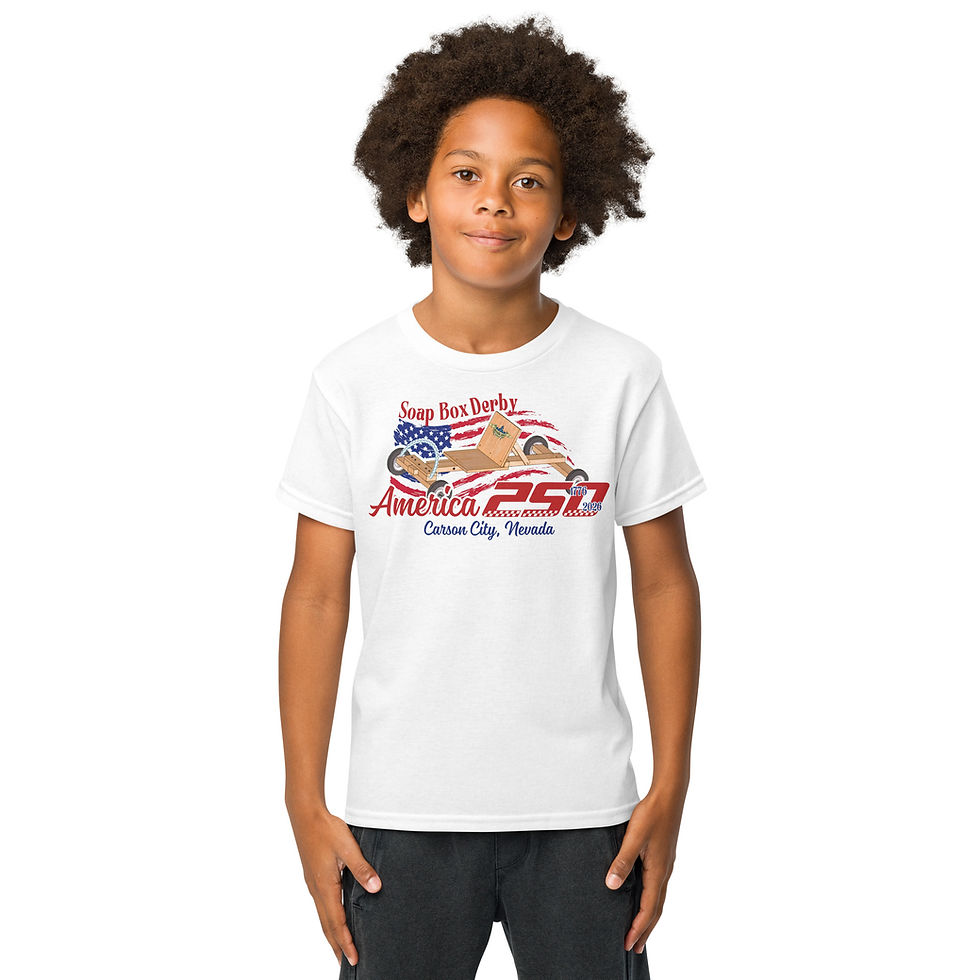Thumbnail: Nevada Day Youth Soapbox Derby Shirt