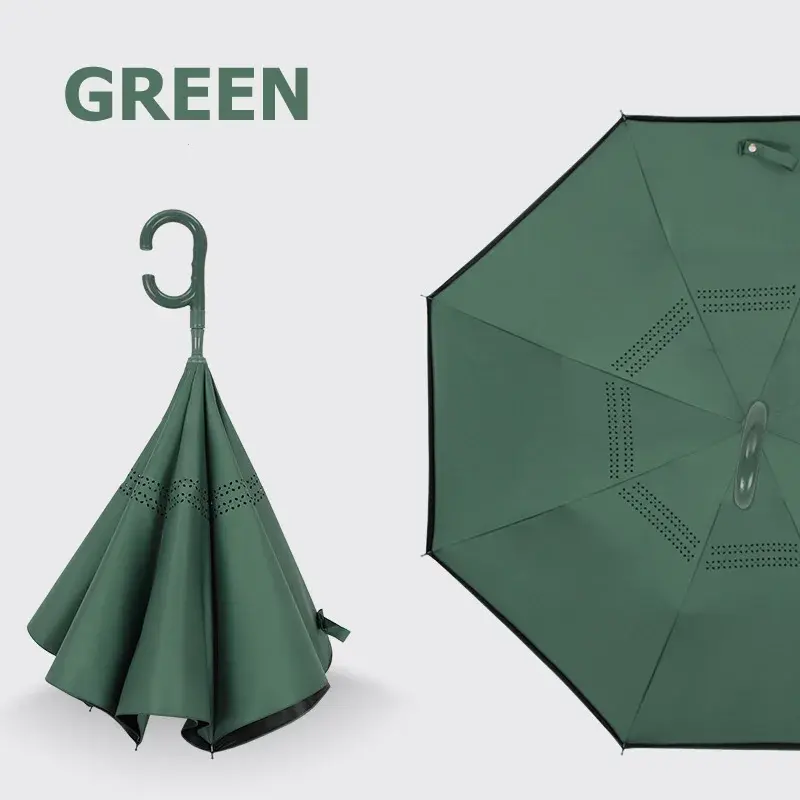 green umbrella