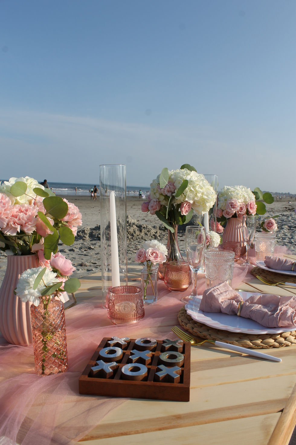 picnic, luxury picnic, picnic setup