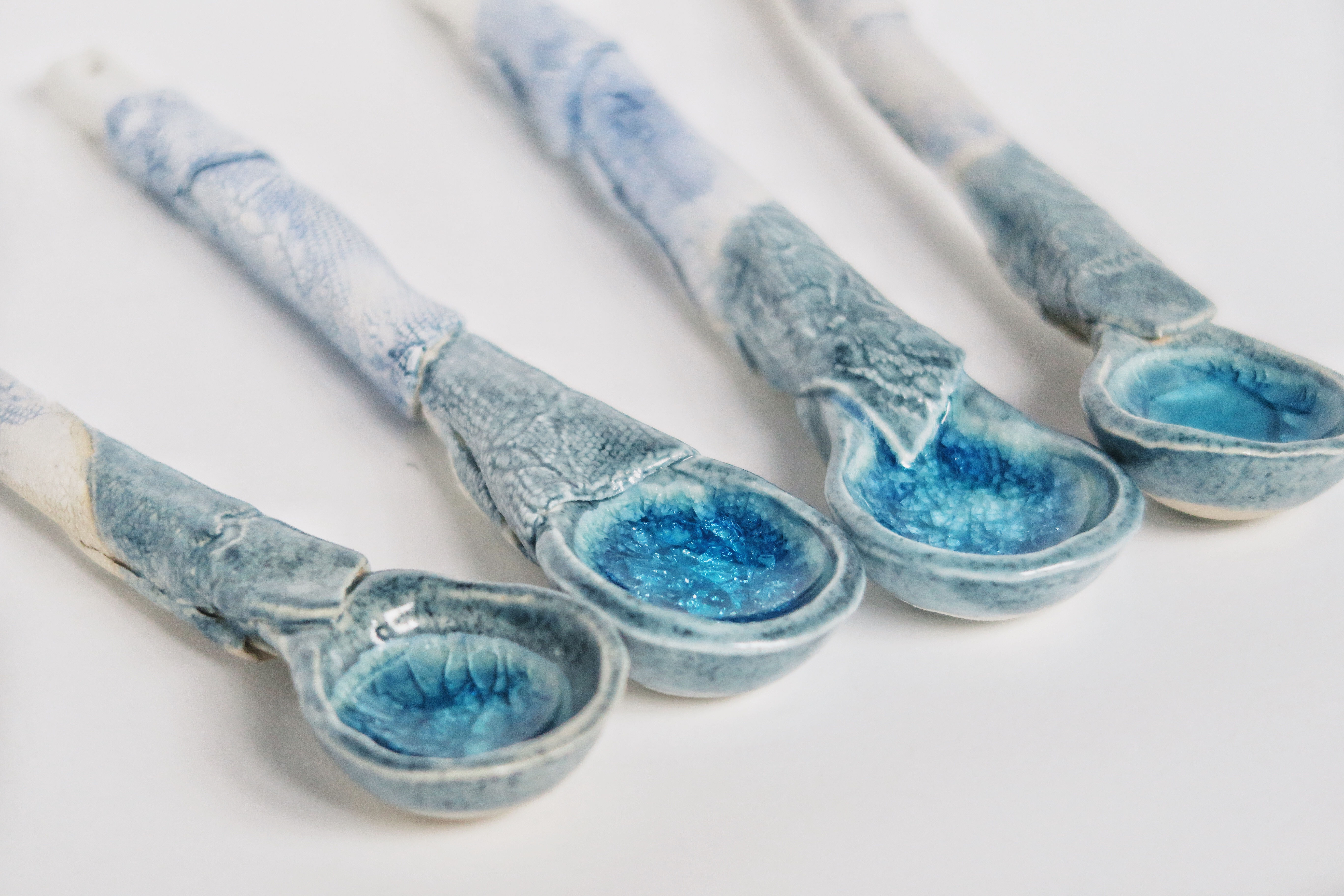 Snaked Skin Spoons (set of 4)