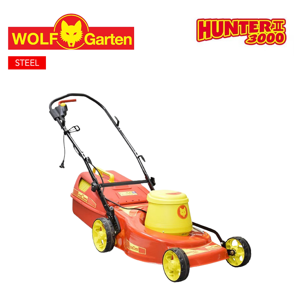 Thumbnail: Wolf HUNTER II 3000W ELECTRIC LAWNMOWER – STEEL