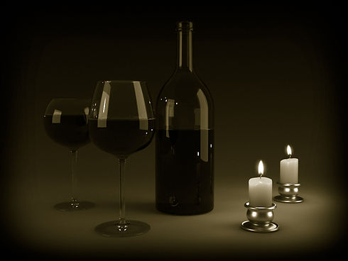 Candlelit Wine