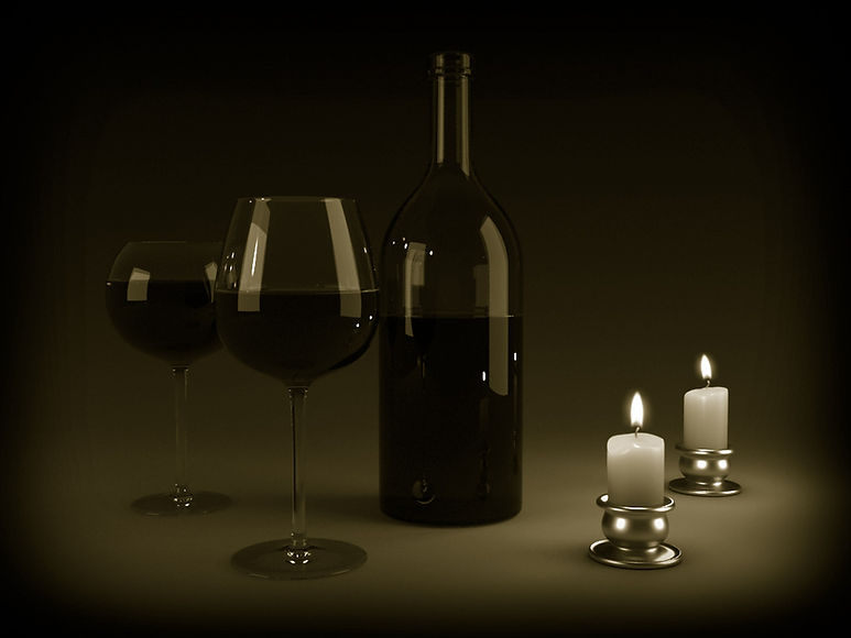 Candlelit Wine