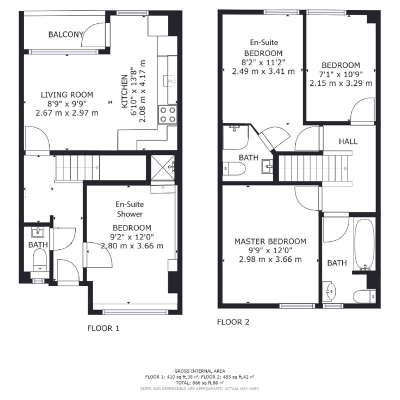 Floor Plan - Helston NW1