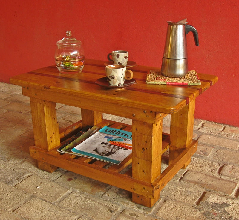 mesa de centro pallets