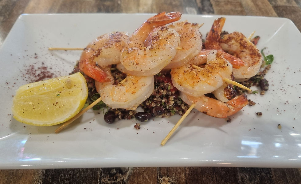 Prawn Skewer Entrée