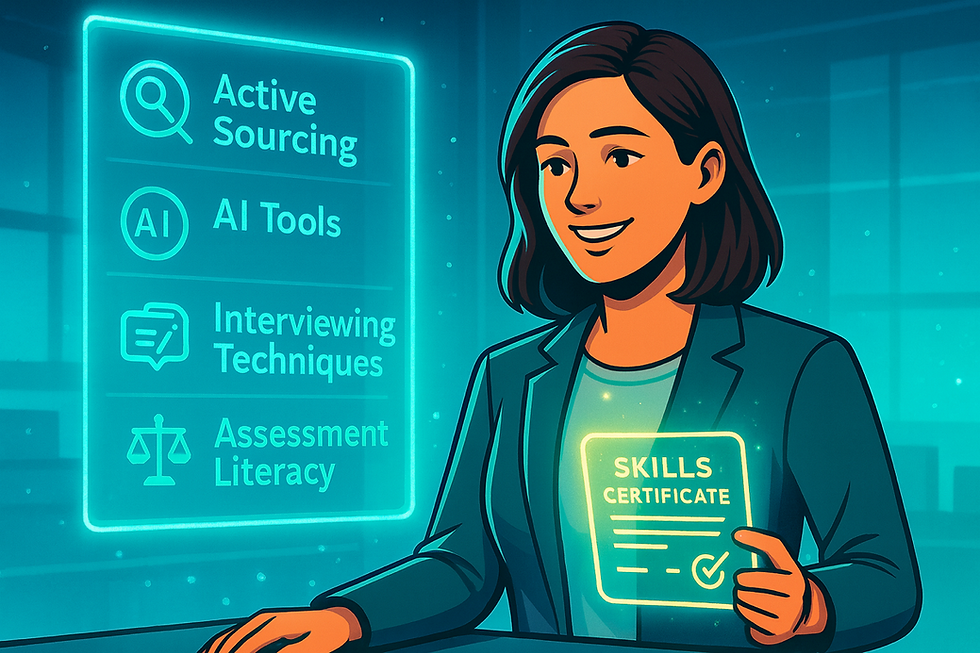 Skill-Up als Recruiter: Welche Kompetenzen du lernen kannst — und wie du sie auch mit knappem Budget zertifizieren lässt