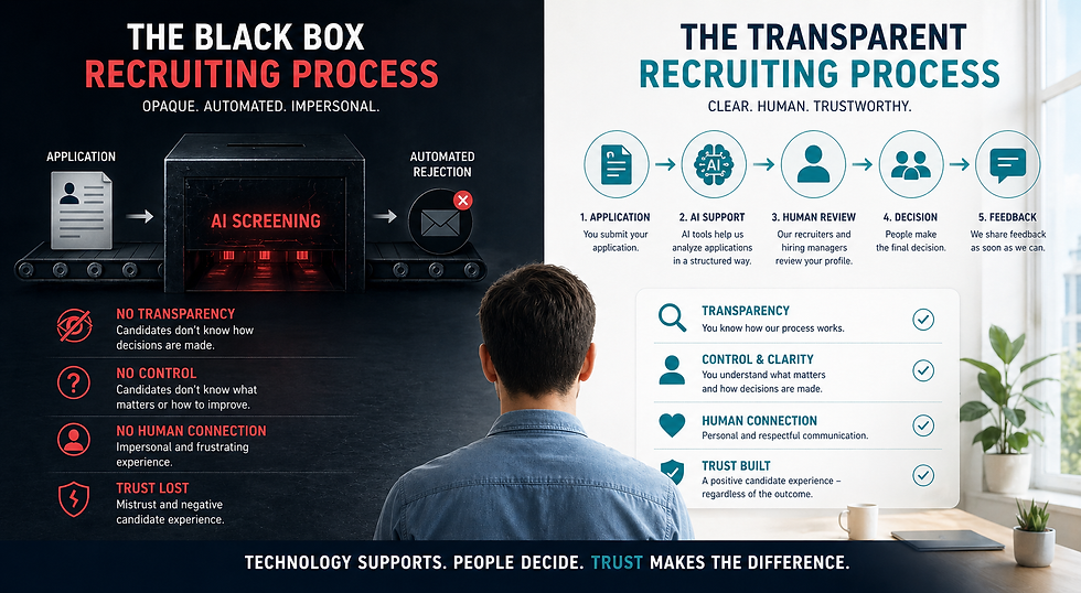 When the Resumé Enters the Black Box – Candidate Trust in the AI Era