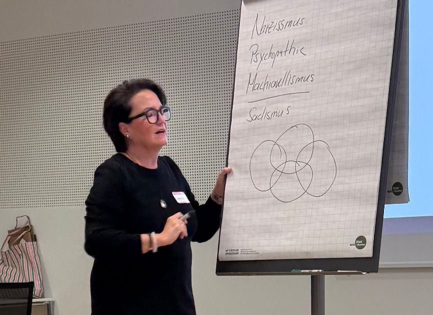 Linda erklärt wie man Narzissmus erkennt und was man tun kann.